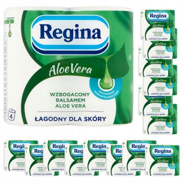 Papier toaletowy Regina Aloe Vera 4 rolki x 15 op.
