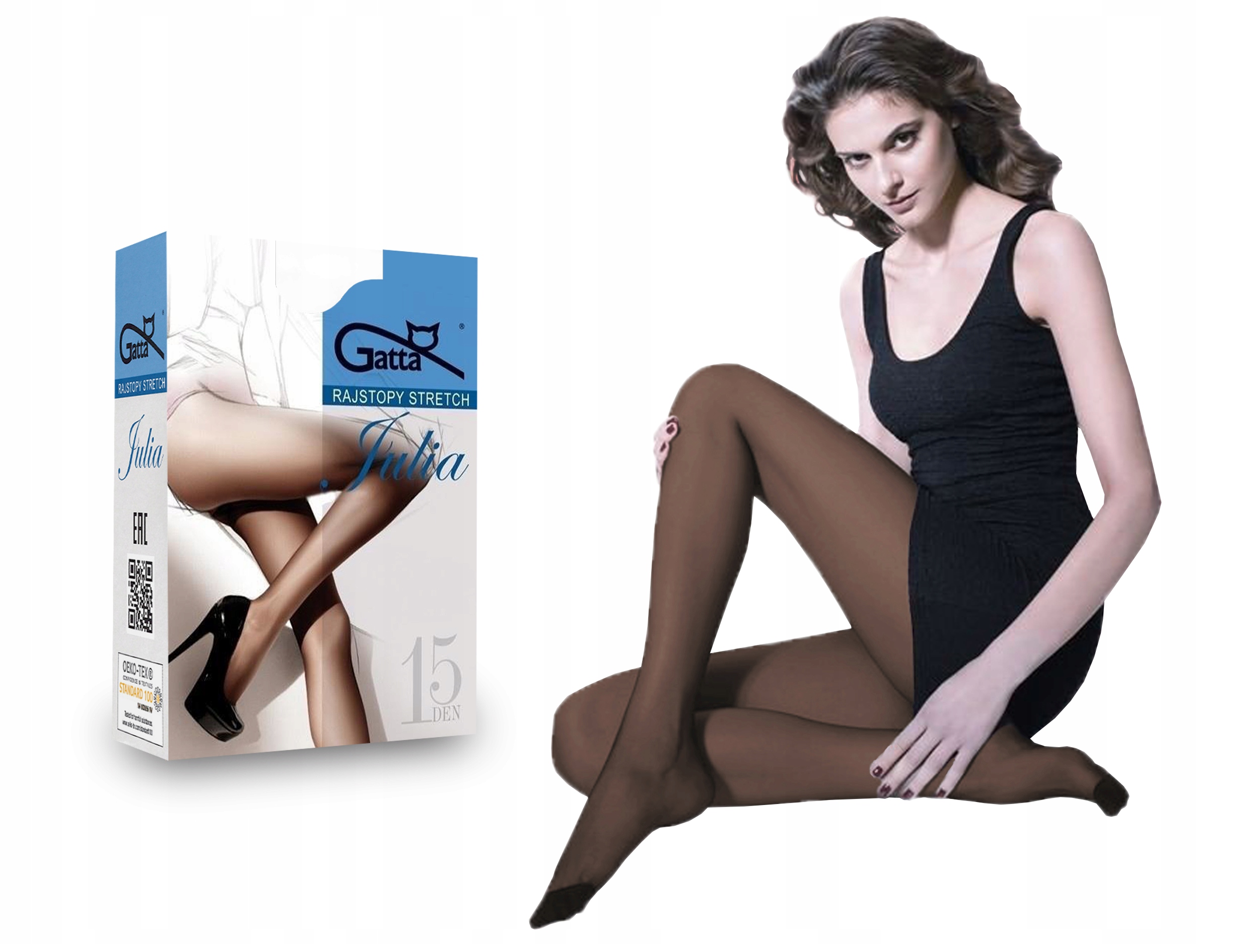 

Rajstopy Gatta półmatowe Julia, 15 den, lyon, 3-M