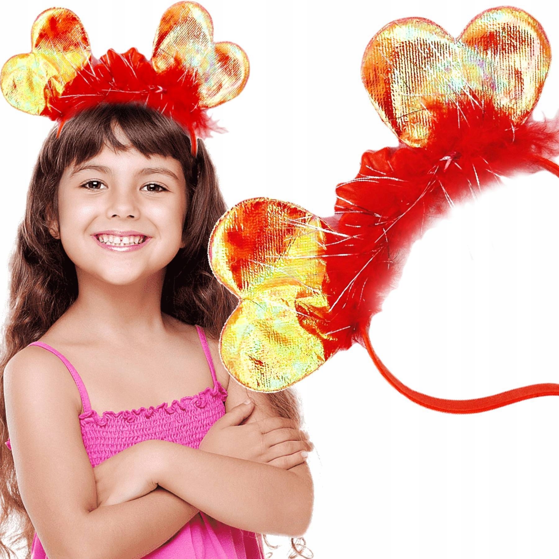 

Opaska Serca Dla Dziewczynki Strój Przebranie