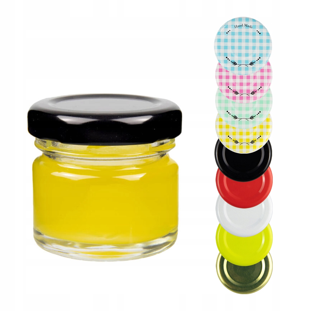 

10x Słoik 30ML Z Zakrętką Miód Dżem Przyprawy