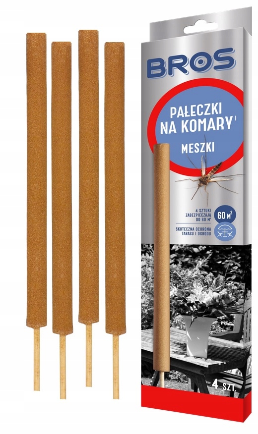 

Bros Pałeczki Patyczki na Komary op. 4szt.