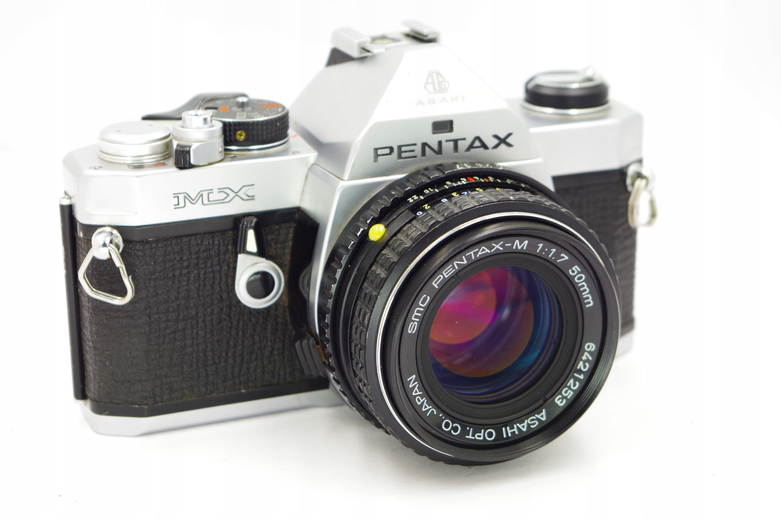 PENTAX MX + SMC Pentax-M 50mm 1:1.7 B.ŁADNY