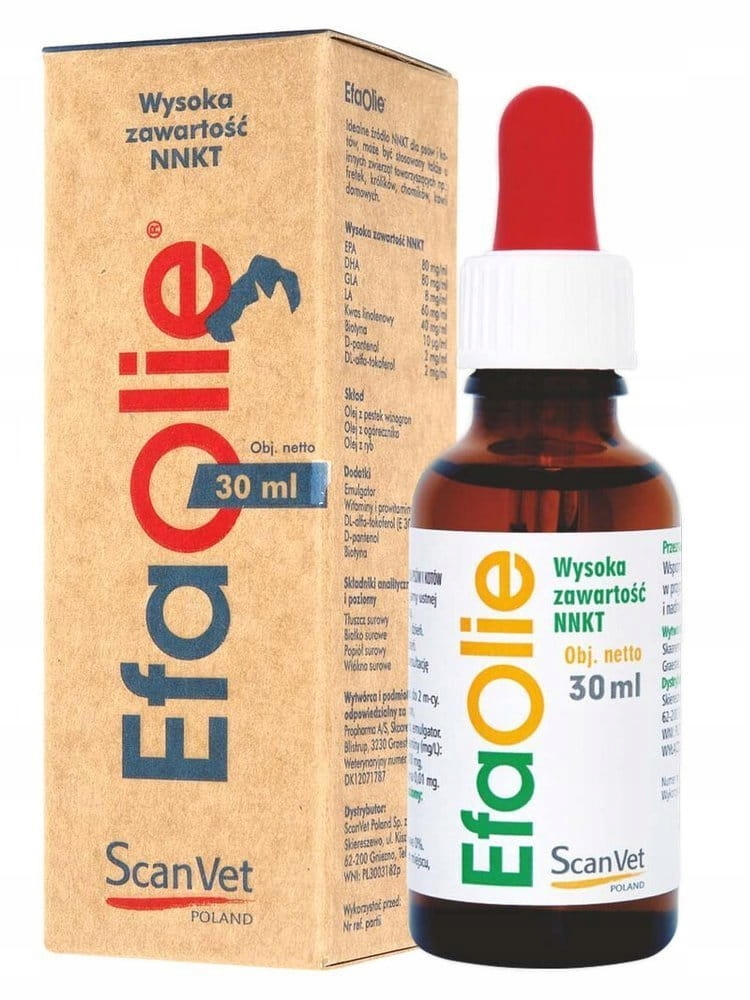 

Scanvet Efa Olie 30 ml