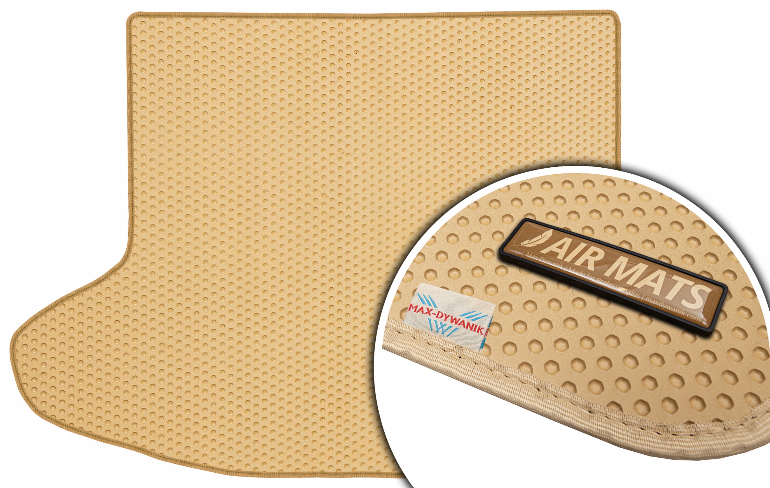 Toyota Prius II XW20 2003-2009 Béžová rohož do kufru Eva Air Mats