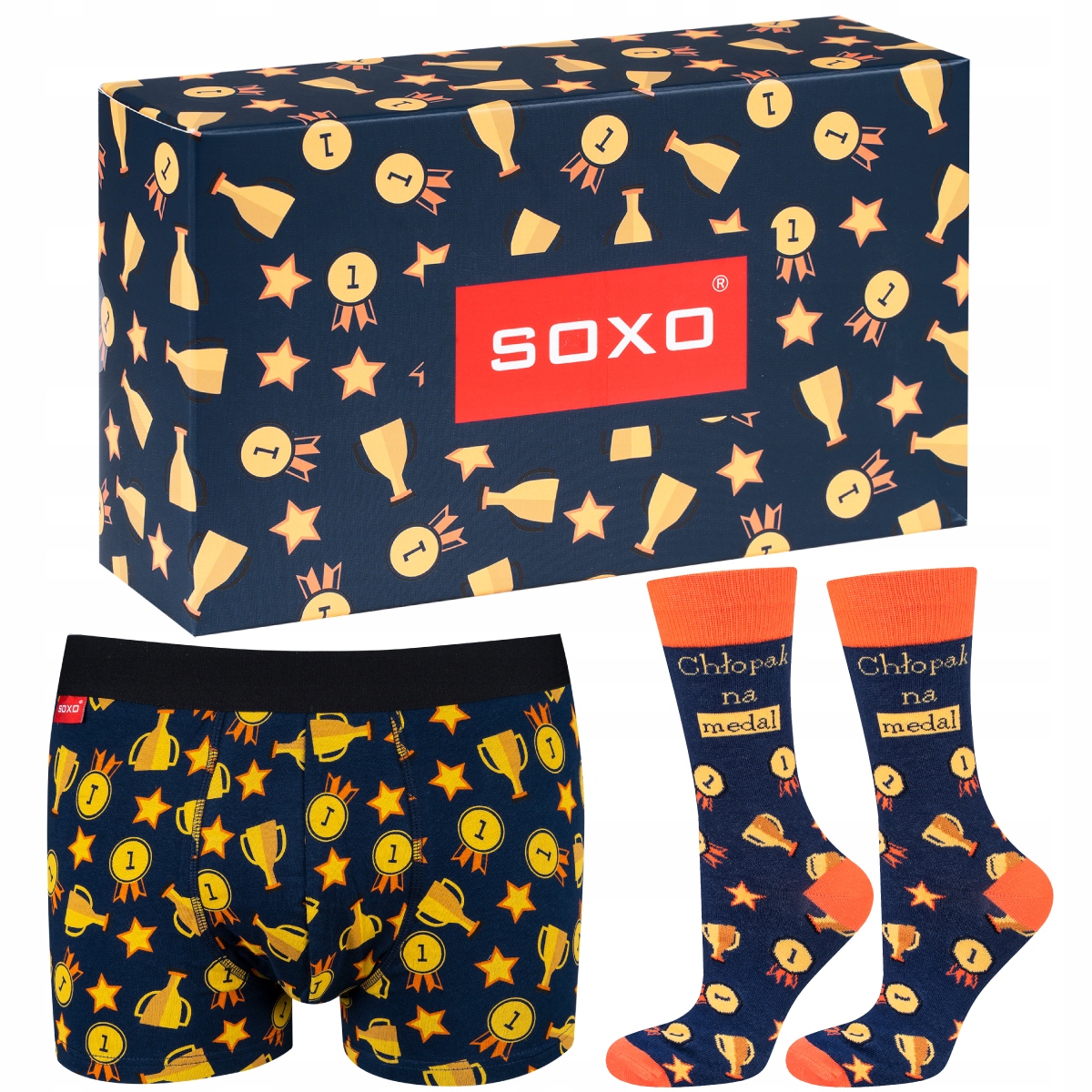 

Majtki Bokserki Bielizna Męska Skarpetki Soxo