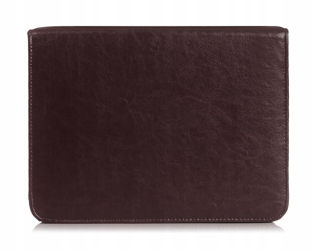 SKÓRZANA AKTÓWKA TECZKA NA DOKUMENTY BIWUAR SOLOME A5 BRĄZOWA Stan opakowania oryginalne