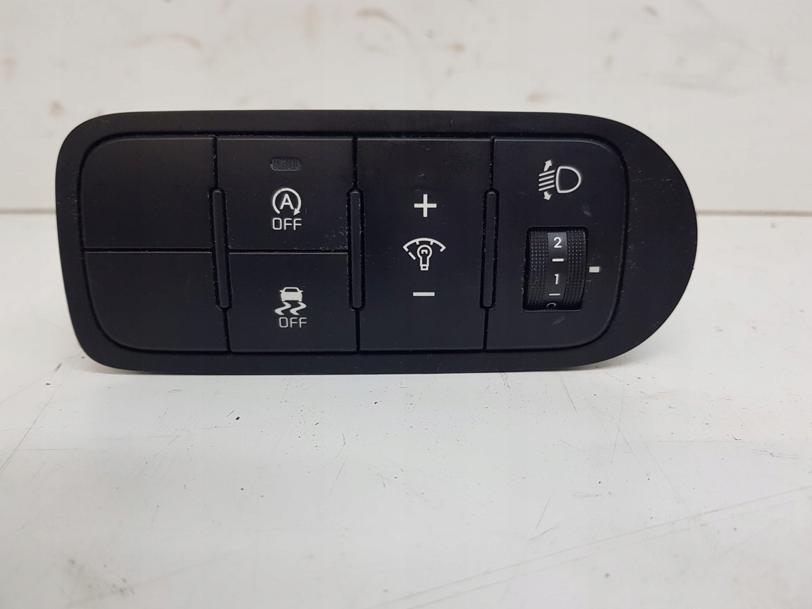 KIA CARENS IV switch control of the lights 2013