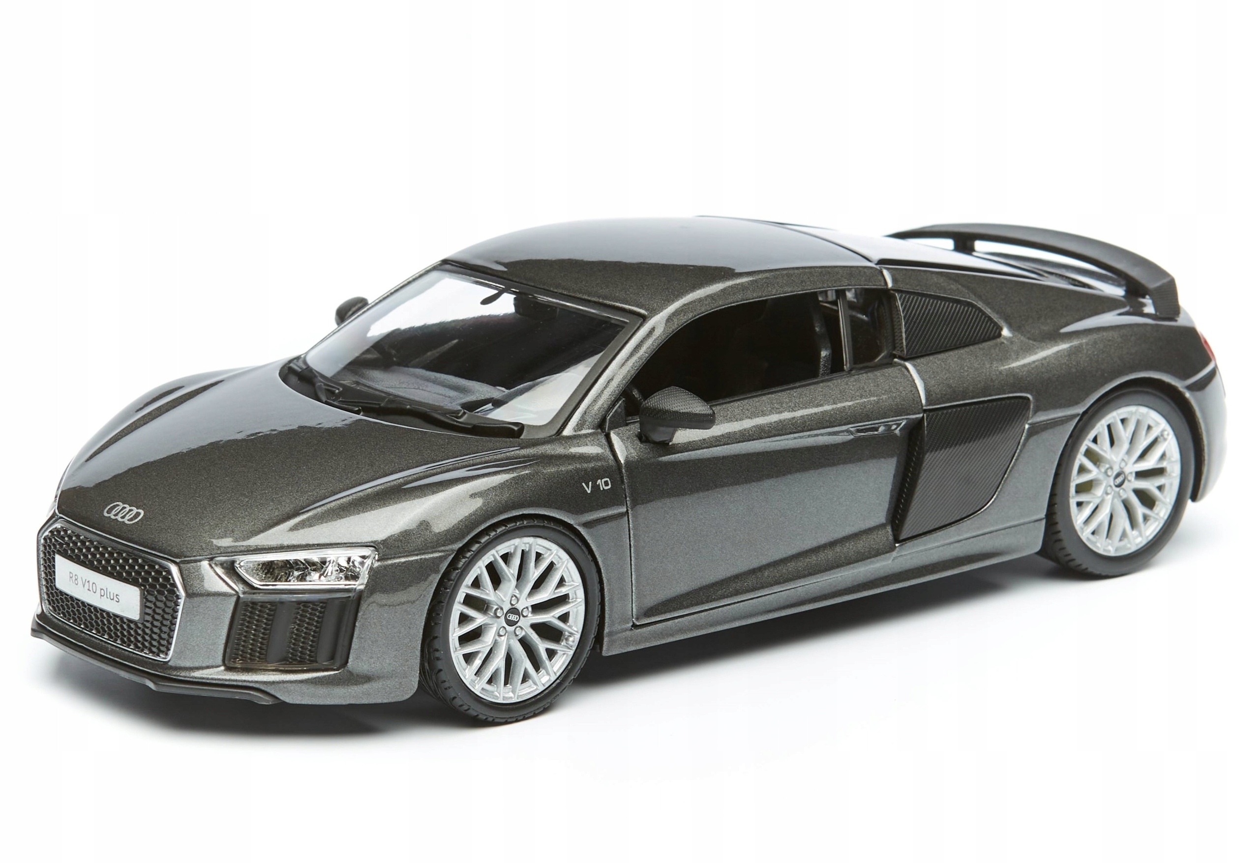 Audi R8 V10 Plus 2015 Maisto 1:24 Kolekcjonerski Metalowy Model Samochodu G