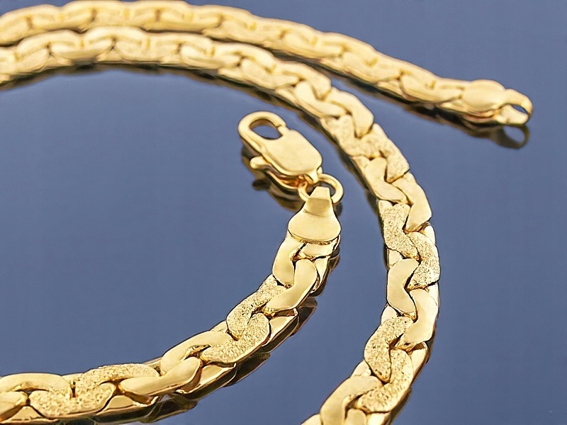 

Solidny Złoty Łańcuch 14k / 60cm / 5mm