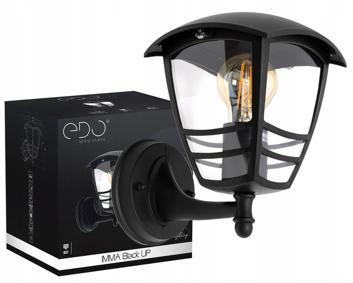 

Lampa Kinkiet Ogrodowy Elewacyjna Zewnętrzna IP44