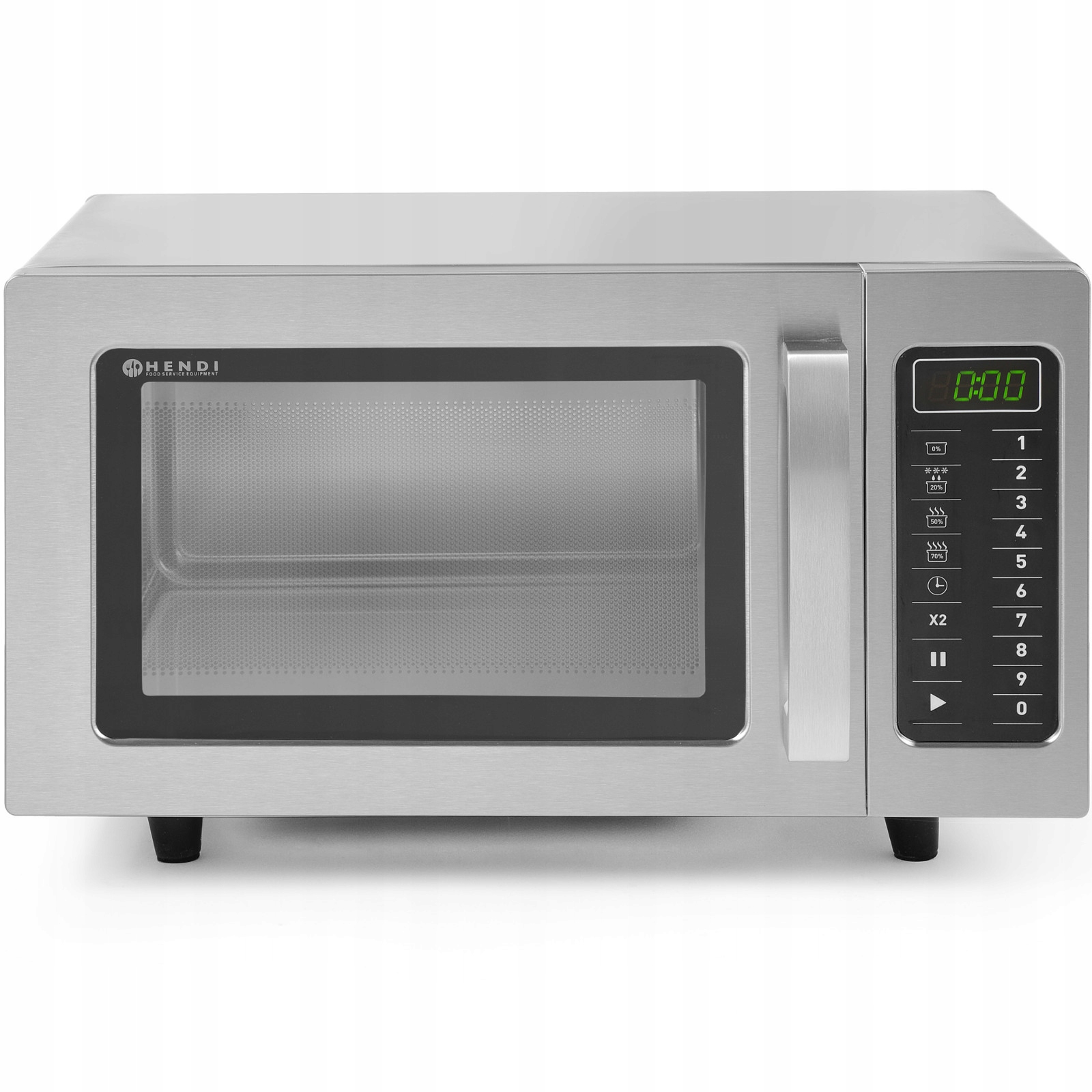 Mikrovlnná trouba Hendi 1000 W programovatelná pro gastronomii HoReCa