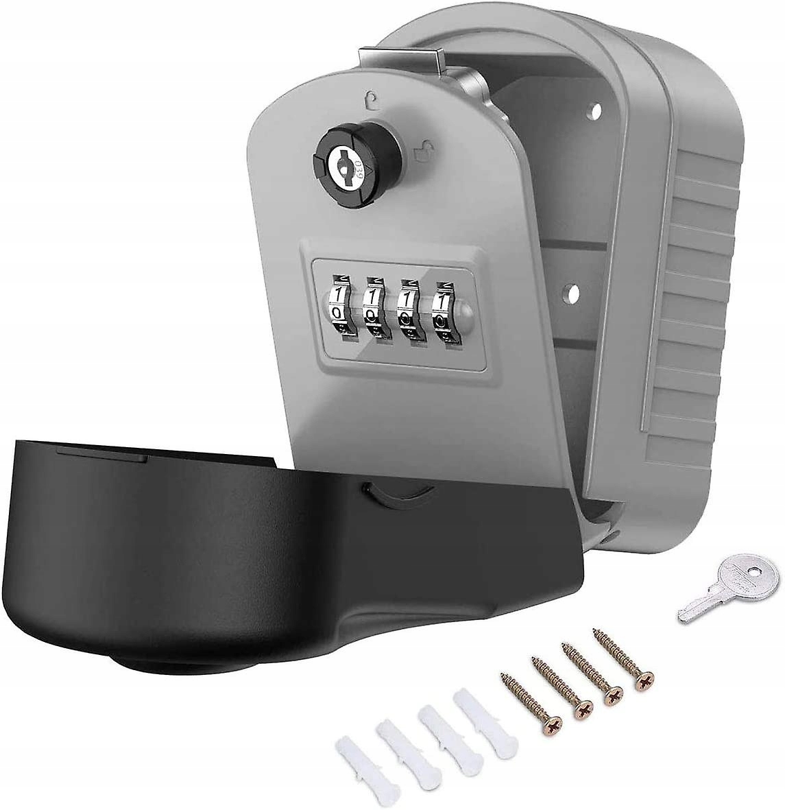 Sejf Metalowy Solidny Kasetka Kłódka Skrytka Skrzynka Na Szyfr Kod Klucz