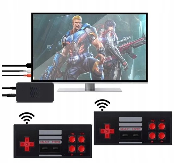 KONSOLA RETRO TELEWIZYJNA BEZPRZEWODOWE PADY 620