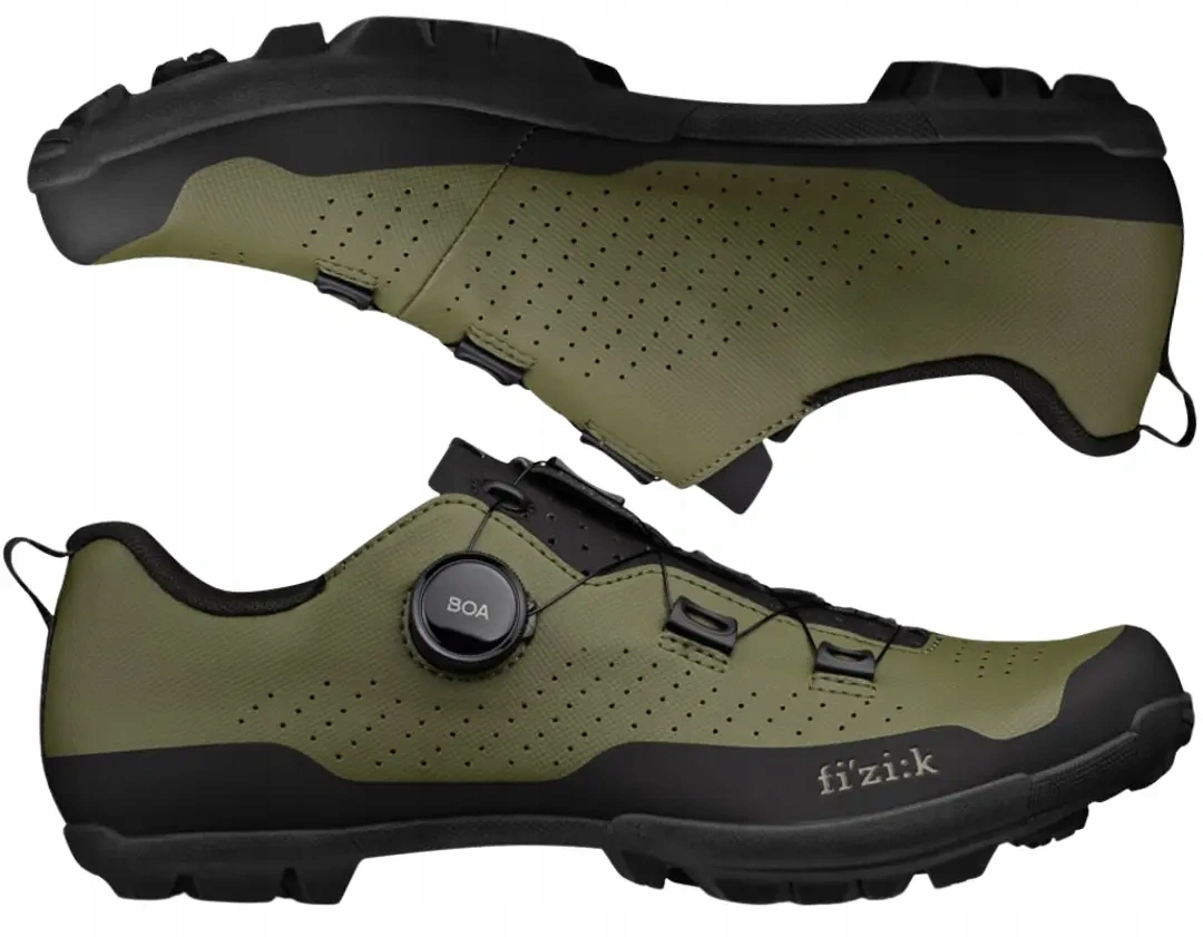 Buty Rowerowe Spd Fizik Terra Atlas Army/black Rozmiar: 44,5 XC Gravel