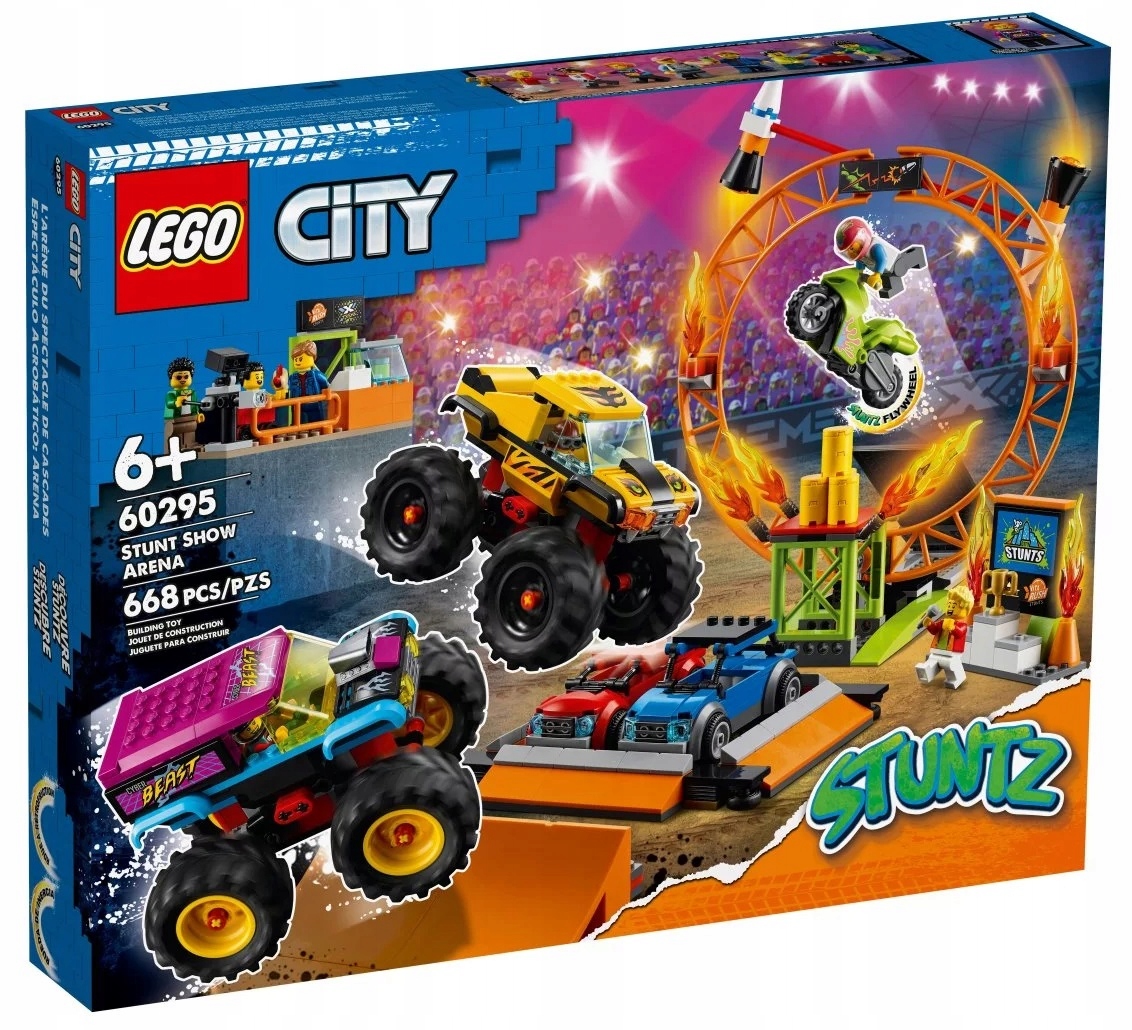 Lego City 60295 Arena pokazów kaskaderskich