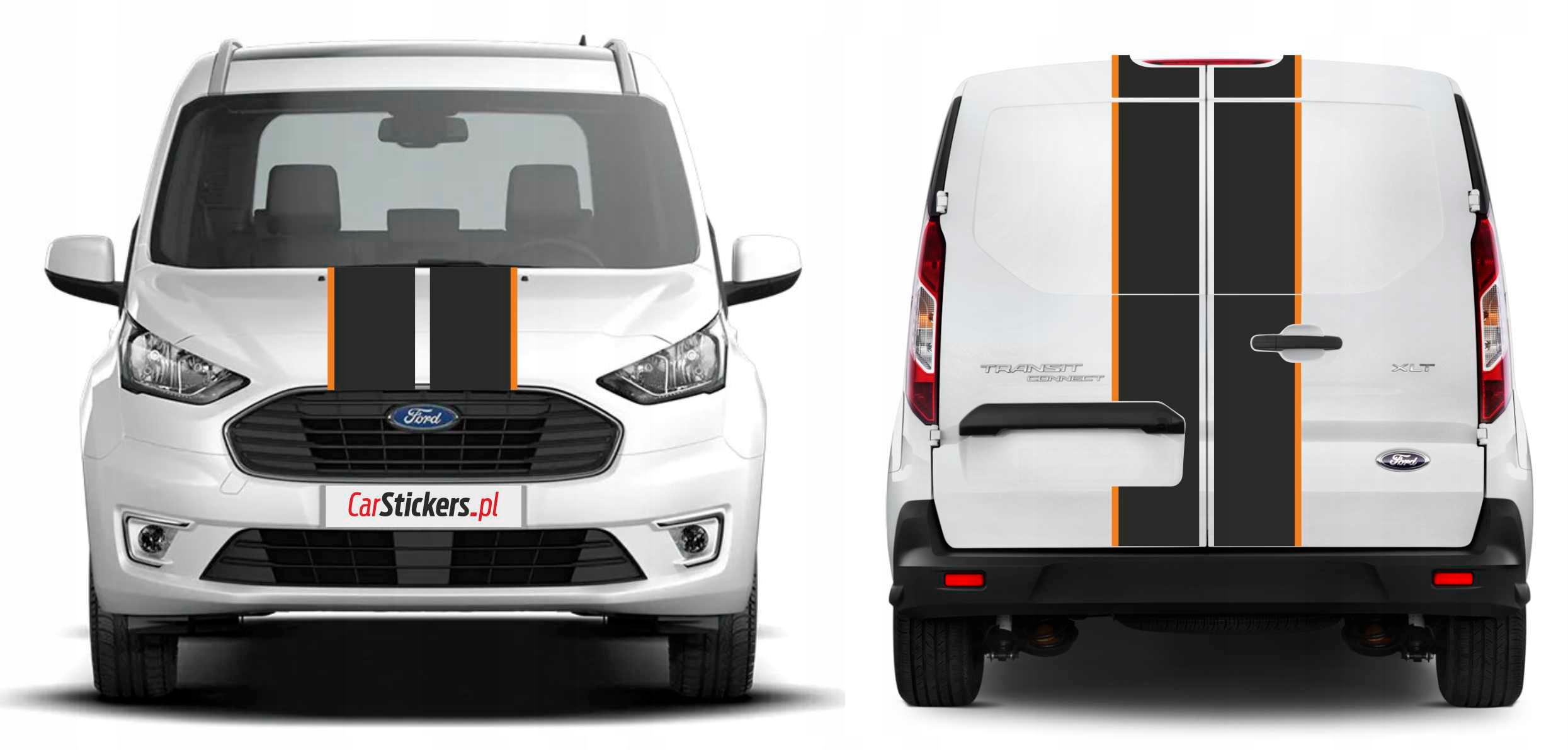 

Naklejki na samochód Ford Transit Connect Zestaw