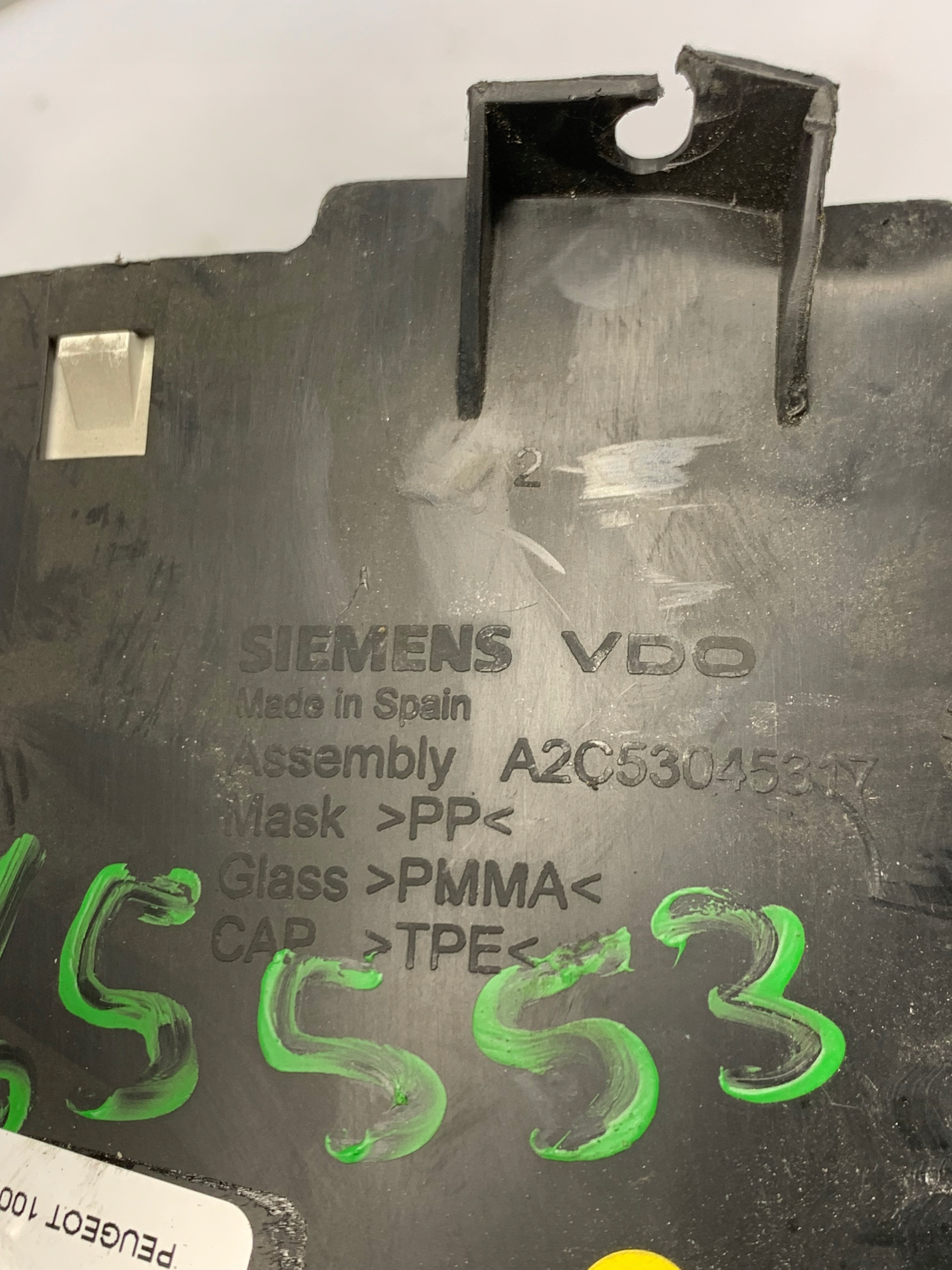 спидометр 9658241780 psa