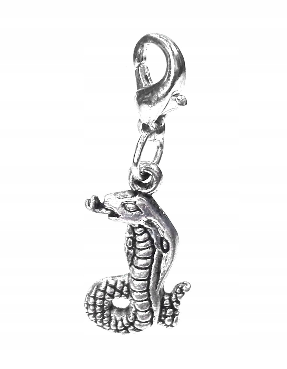 

Zawieszka charms kobra