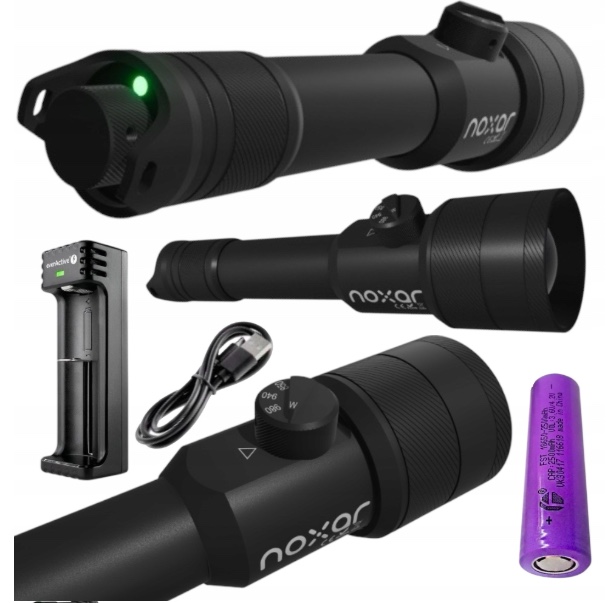 Infračervený iluminátor 4v1 Noxar Dir Pro V2 (850/940/980/LED) Sada