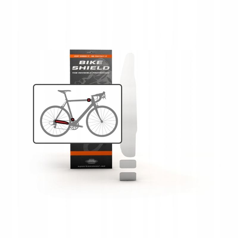 BikeShield naklejki ochronne Stay/Head Shield mat