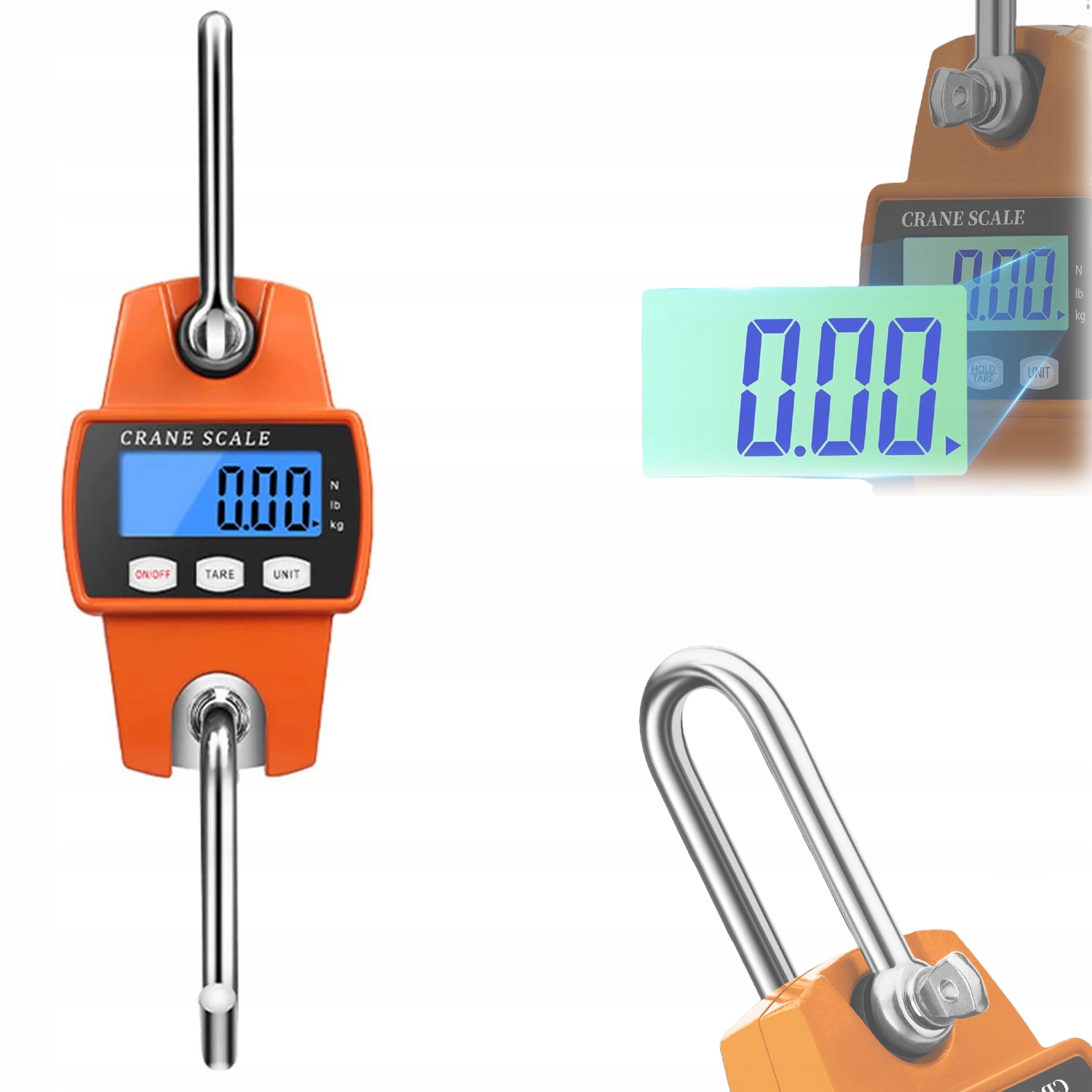 Elektronická Rybářská Závěsná Háková Váha, Průmyslová, 300 Kg