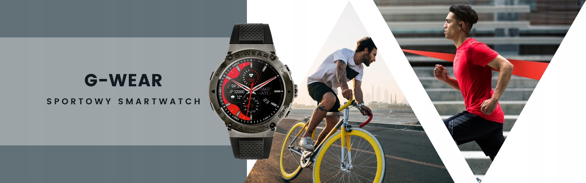 Smartwatch G-WEAR czarny Watchmark Model inny