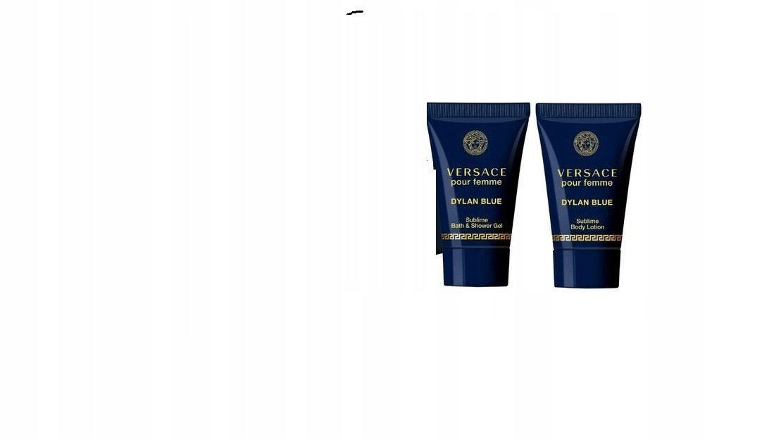 Versace Pour Femme Dylan Blue sada Balzám na tělo a mycí gel