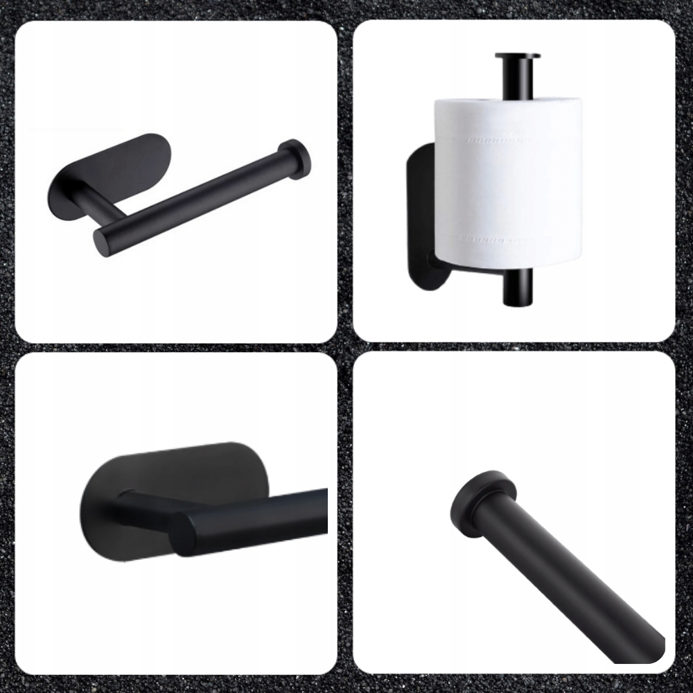 Uchwyt na papier Toaletowy SAMOPRZYLEPNY WC Loft Typ uchwyt