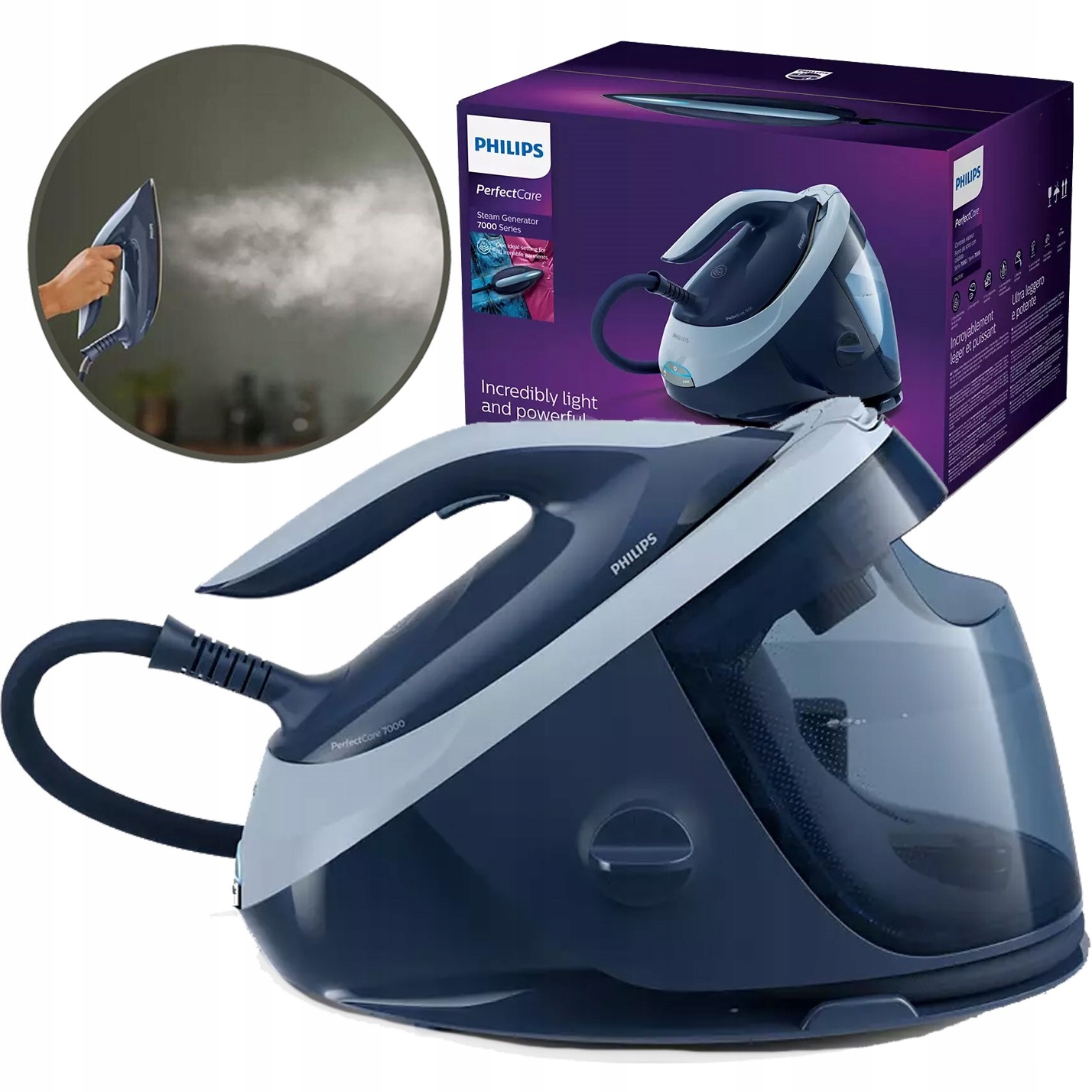 Generátor Parní Stanice Žehlička Philips PSG7030/20 Perfectcare Parní Stanice