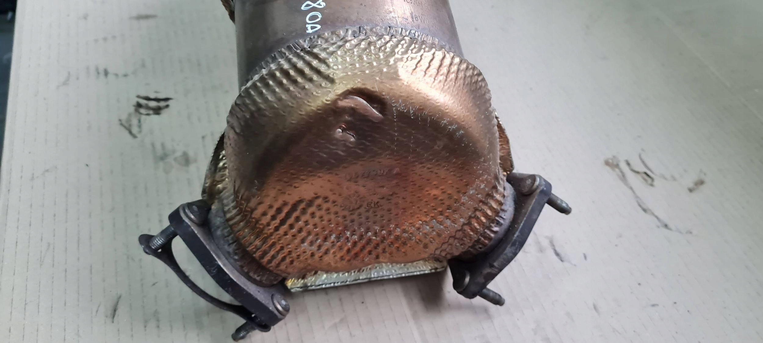 SQ5 80A catalyst filter CZASTEK STALYCH 3.0 TFSI DPF FAP 80A131703C