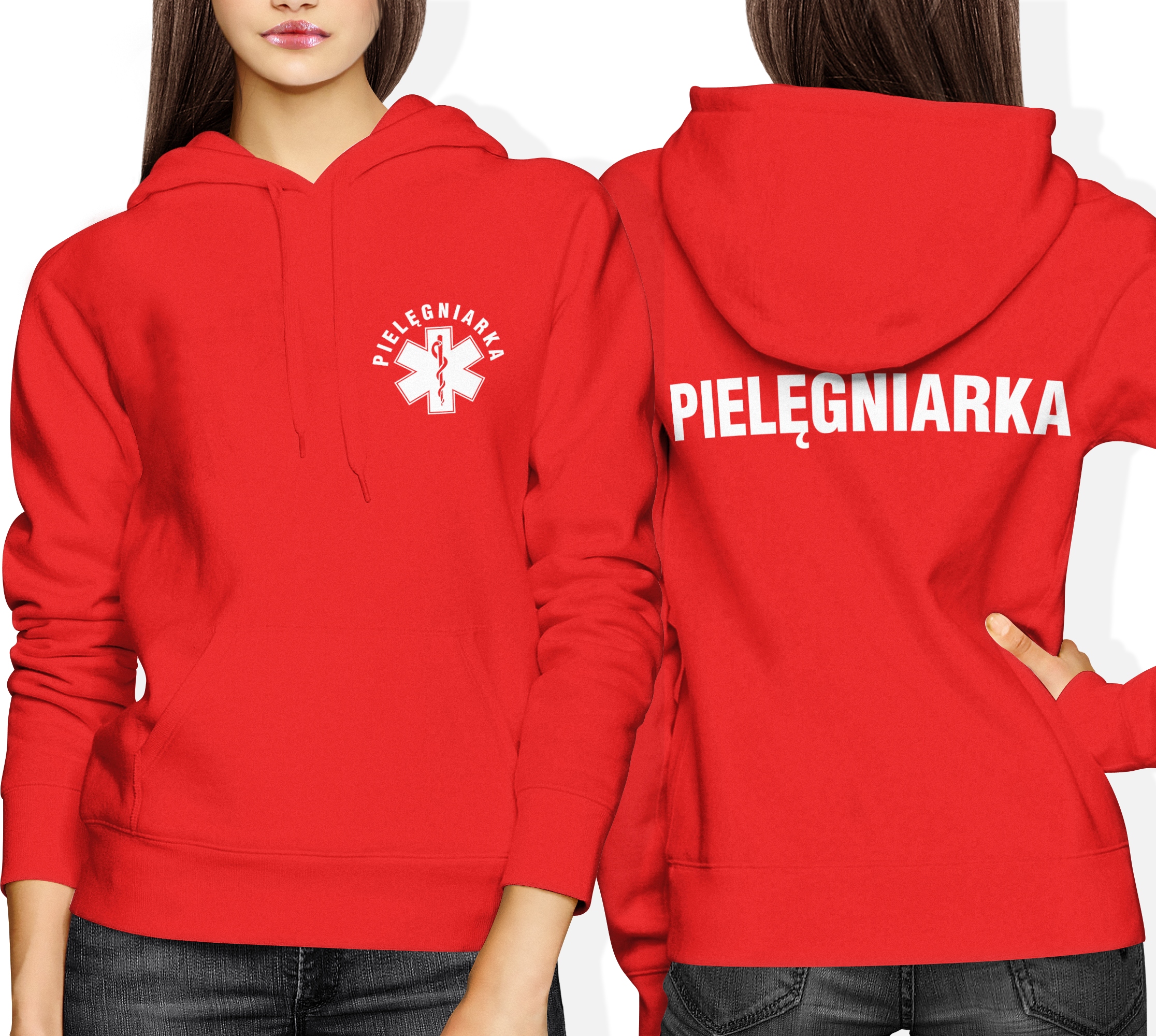 

Bluza Pielęgniarka Z Nadrukiem Odzież Medyczna M