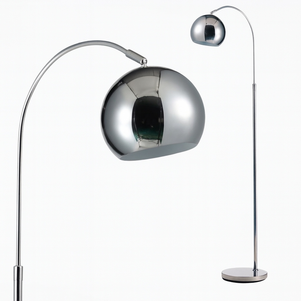 ТОРШЕР АРОЧНЫЙ ХРОМИРОВАННЫЙ ШАР ТОРШЕР