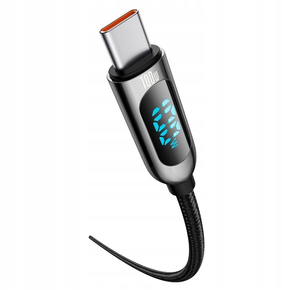 Kabel USB-C / USB-C, Baseus Display, 5A, 100W, 1m Marka Baseus