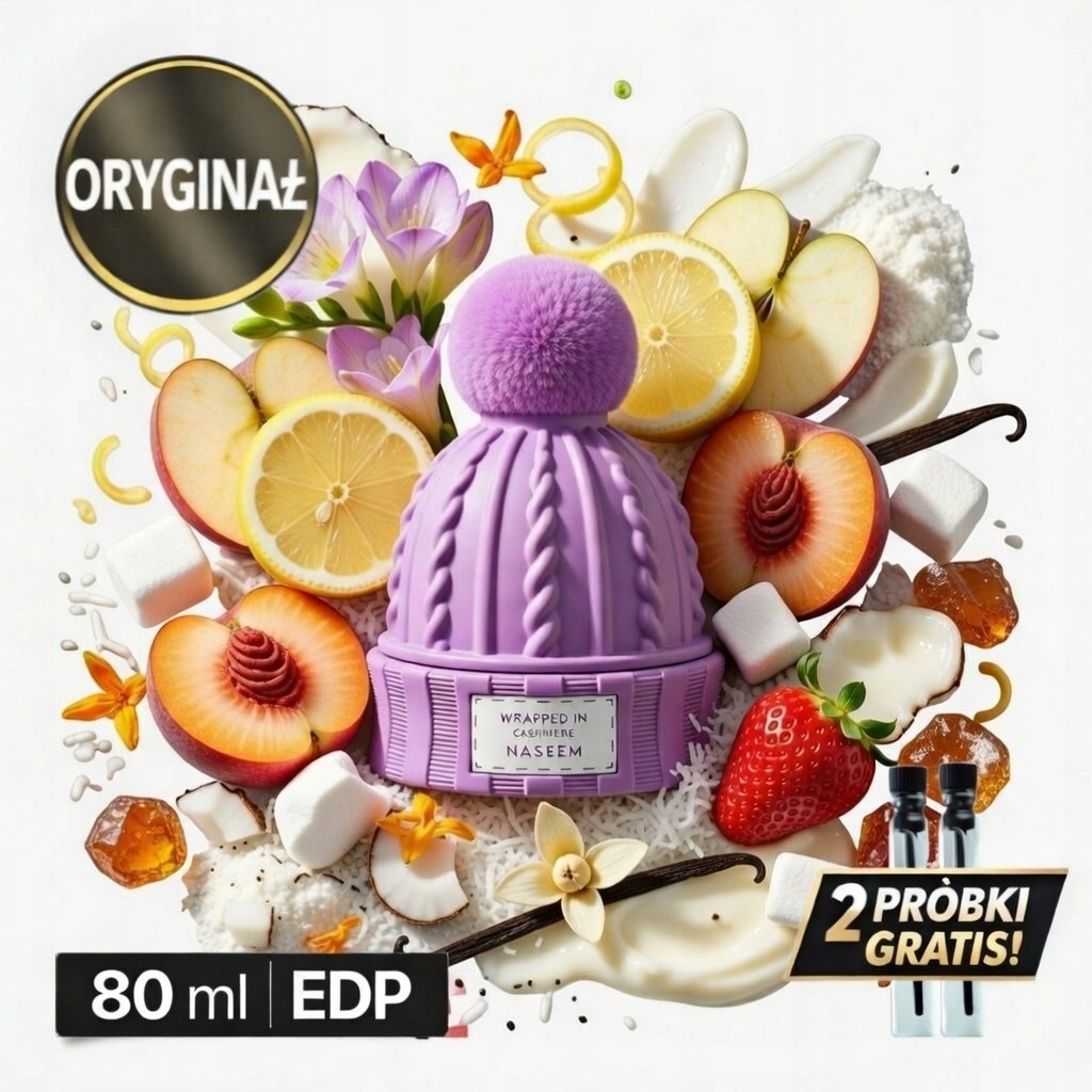 Perfumy Wrapped in Cashmere Naseem 80 ml 2 Próbki