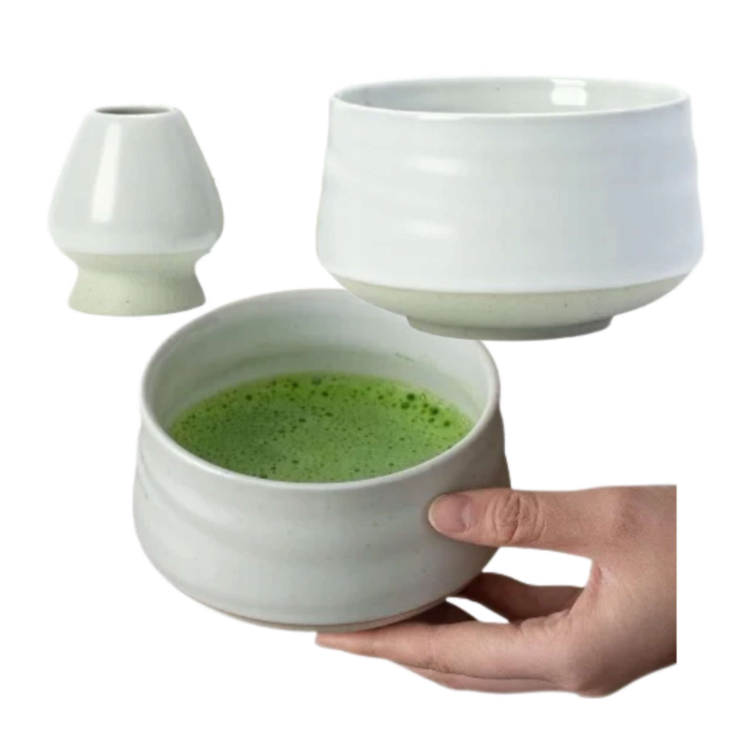 Miska na matchu Japonská Chawan 510 ml Tradiční čajová keramika