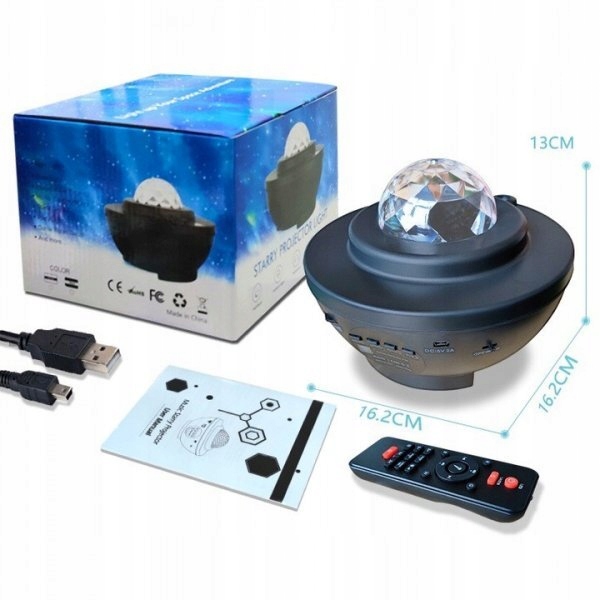 

Projektor Gwiazd Led, Bluetooth głośnik,