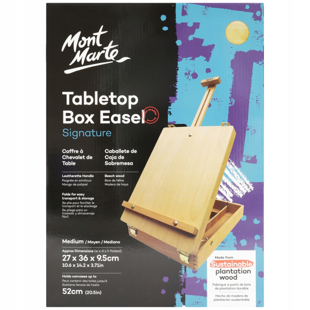 Stolní stojan Tablet Top Box Medium Mont Marte