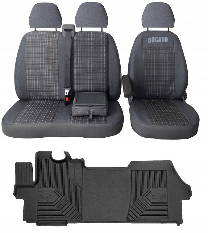 Zestaw Pokrowce Korytka 77 FIAT DUCATO 2006 - 2022