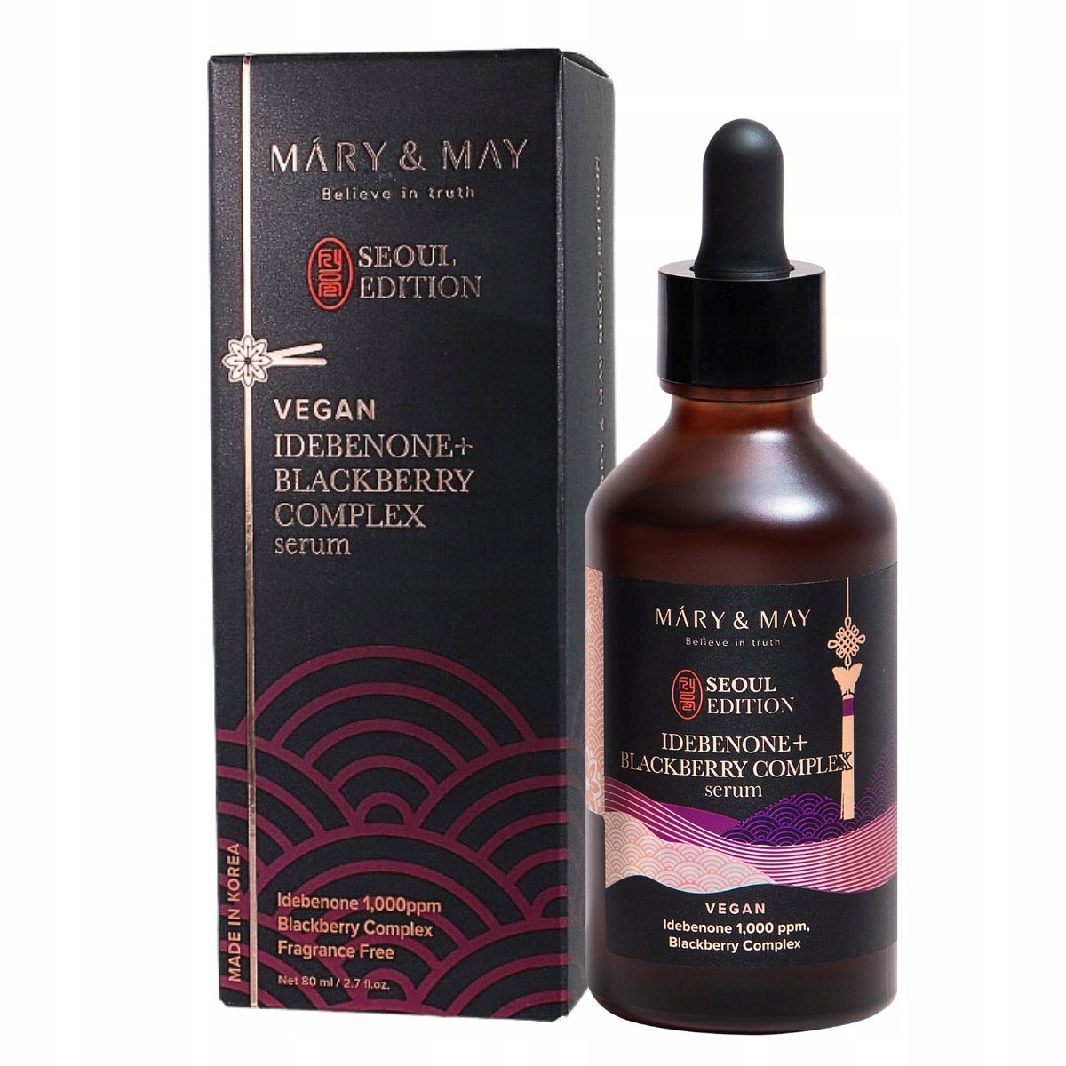 Mary&May Seoul Edit. Vegan Idebenone+Blackberry Complex Serum 80 ml Sérum