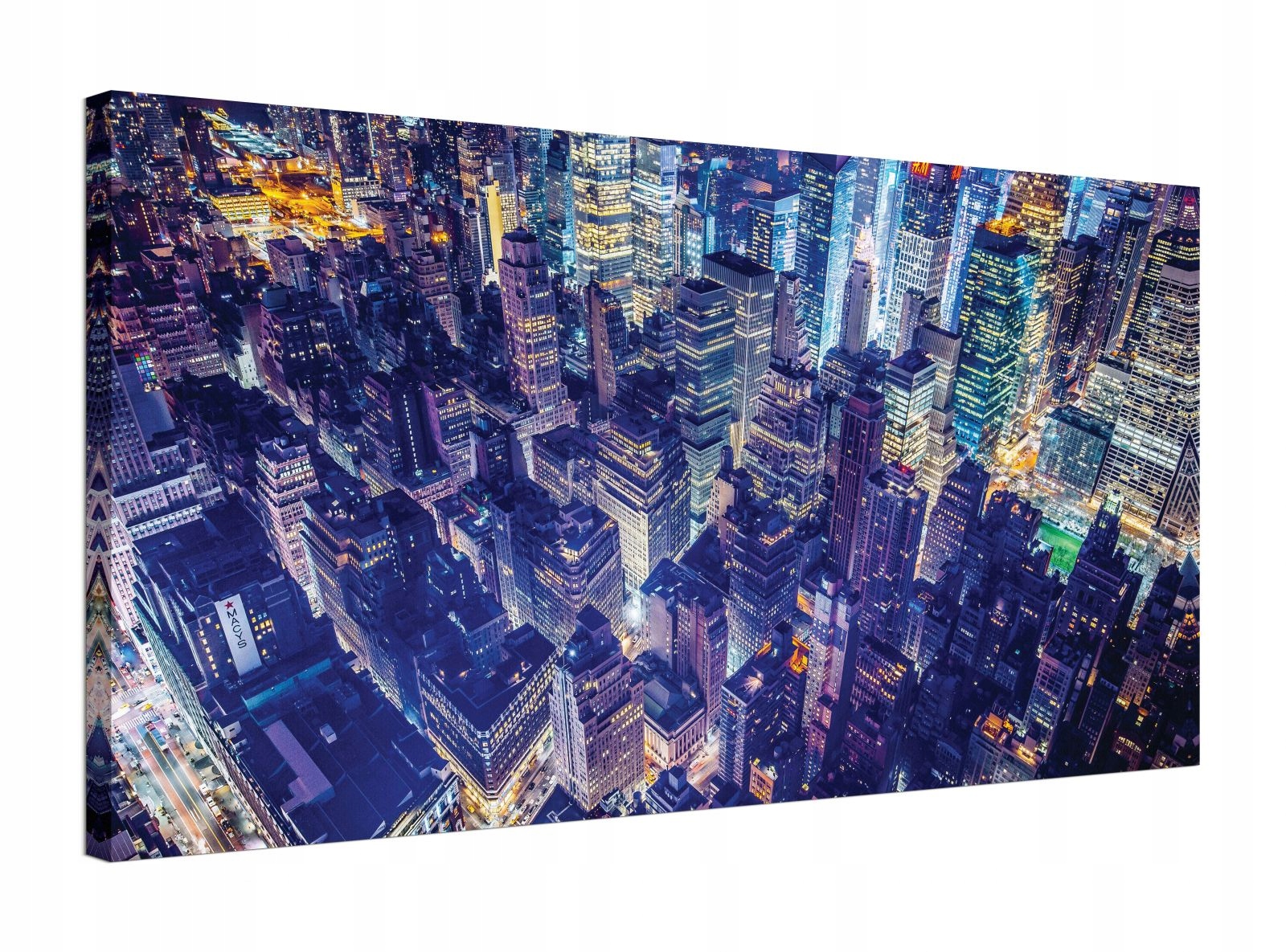 

Obraz na płótnie Centrum Miasta Panorama 100x50 cm