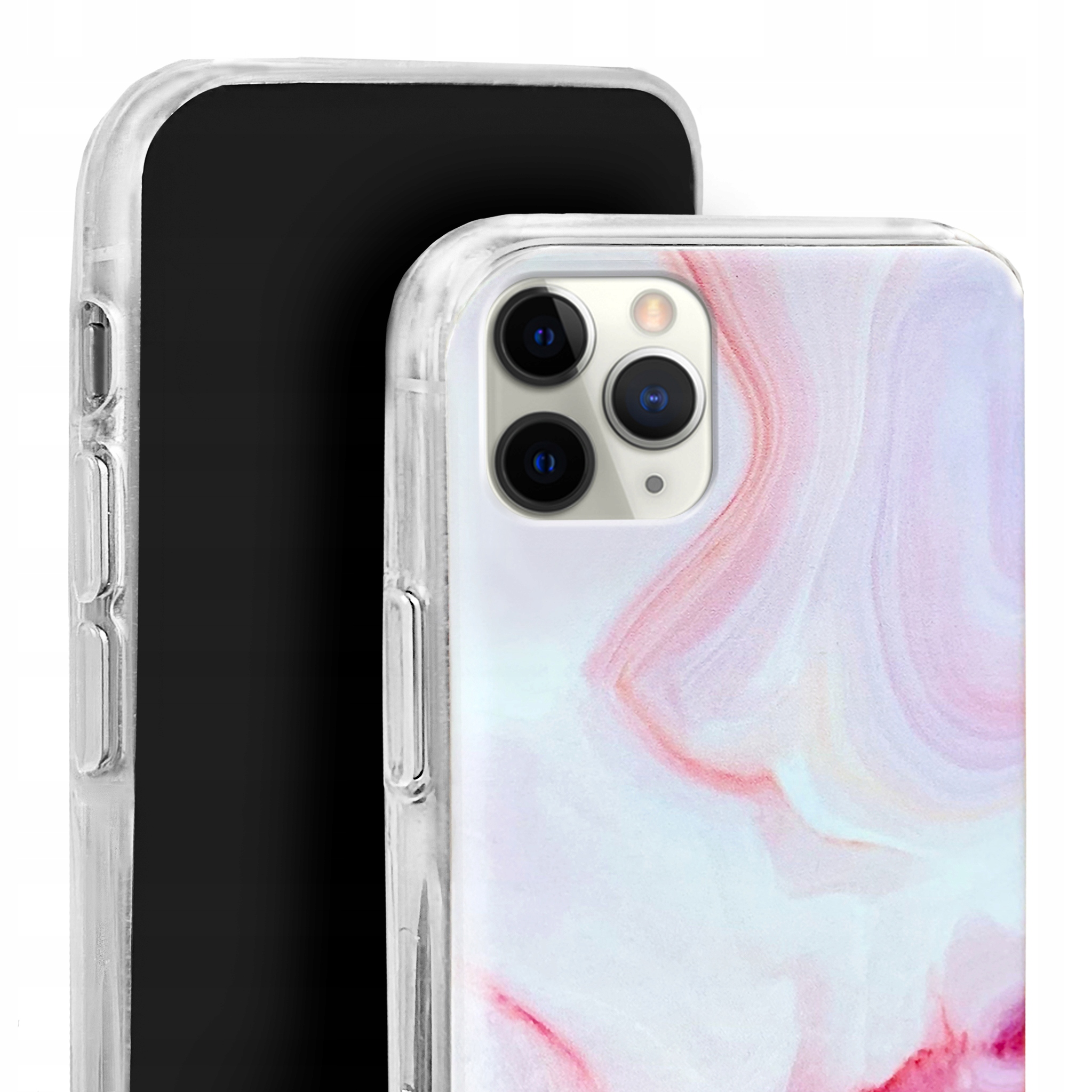 

Etui do iPhone 12 Pro silikon wzory + Szkło
