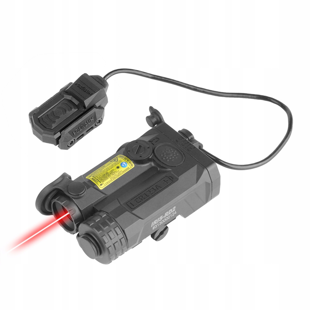 Holosun Laserowy wskaźnik celu Iris-2 Aluminium Czerwony/IR laser