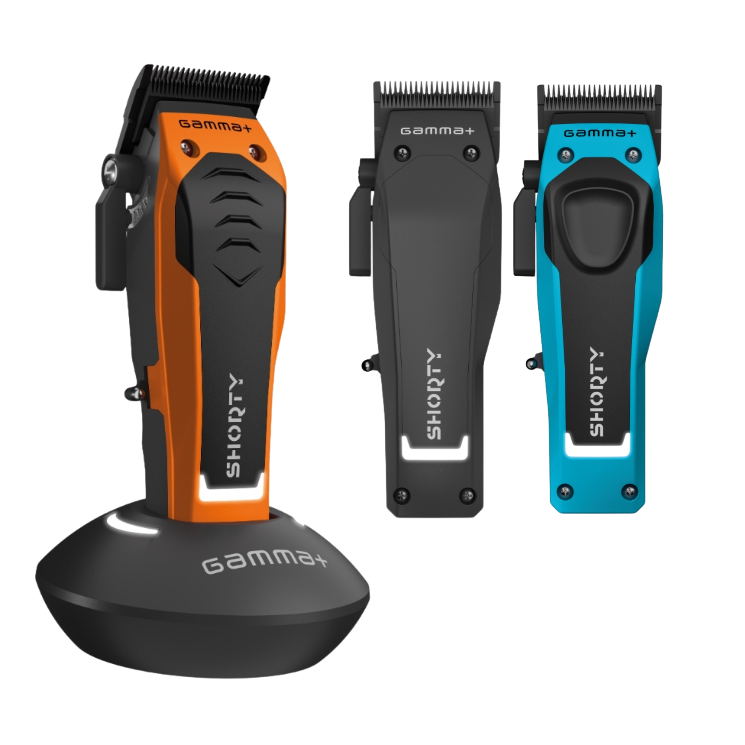 Gamma Piu Shorty Maszynka do Włosów Fryzjerska 3 Obudowy Profesjonalna
