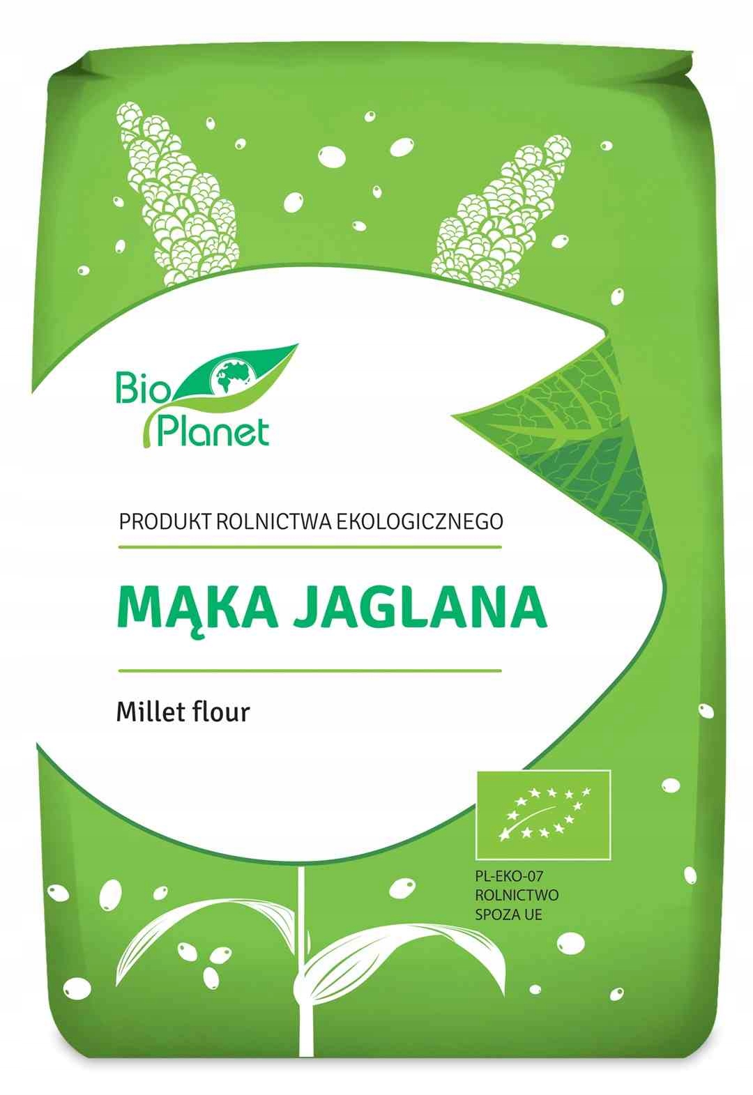 4x Bio Planet Jáhlová mouka Bio 1 kg