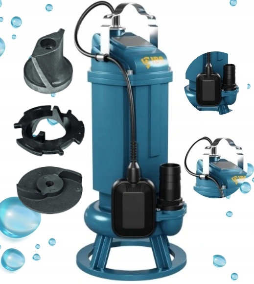 Mocna Pompa Z Rozdrabniaczem Do Ścieków Surowych Ibo Tyran 1500 F 230V