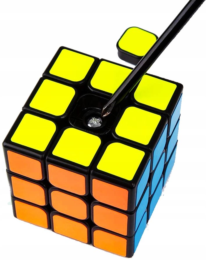 KOSTKA LOGICZNA 3x3x3 QiYi SpeedCube SAIL W + ALGORYTMY i PODSTAWKA Bohater Inny