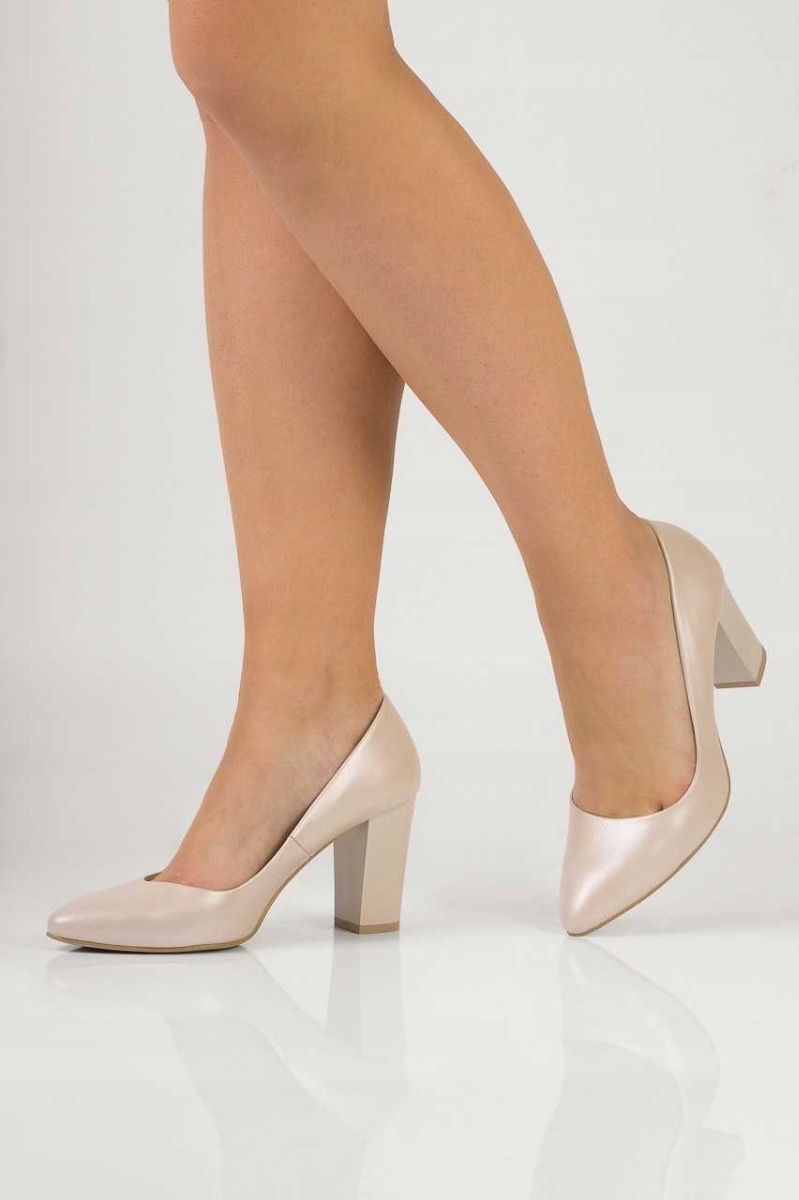 Perlové Lodičky Se Špičkou Butdam, Elegantní, Velikost 36