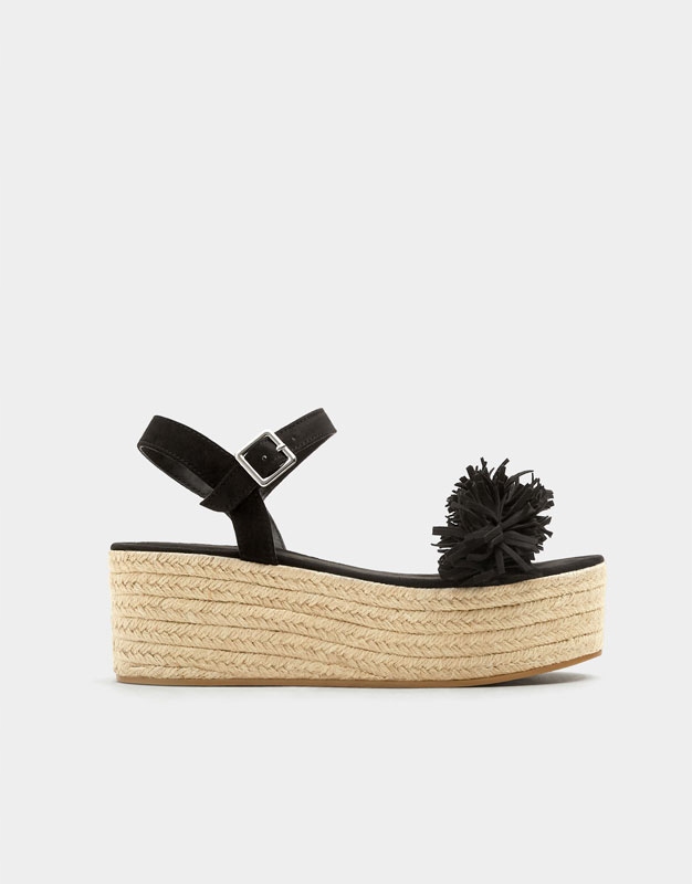 PULL&BEAR SANDAŁY ESPADRYLE NA PLATFORMIE1510 Kod producenta 1510/311/040