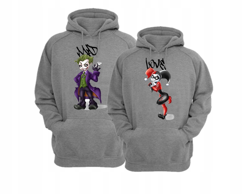 

Zestaw Bluz Dla Par Mad Love Pary Prezent Roz. M