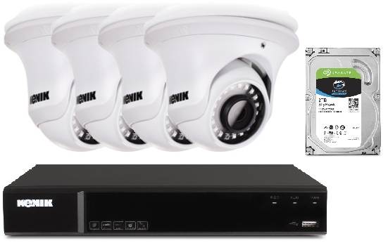 Sada Monitorování Ip Domu 5 Mpx Kenik